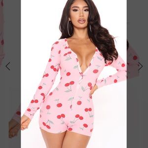 Pj Romper Onesie 🍒